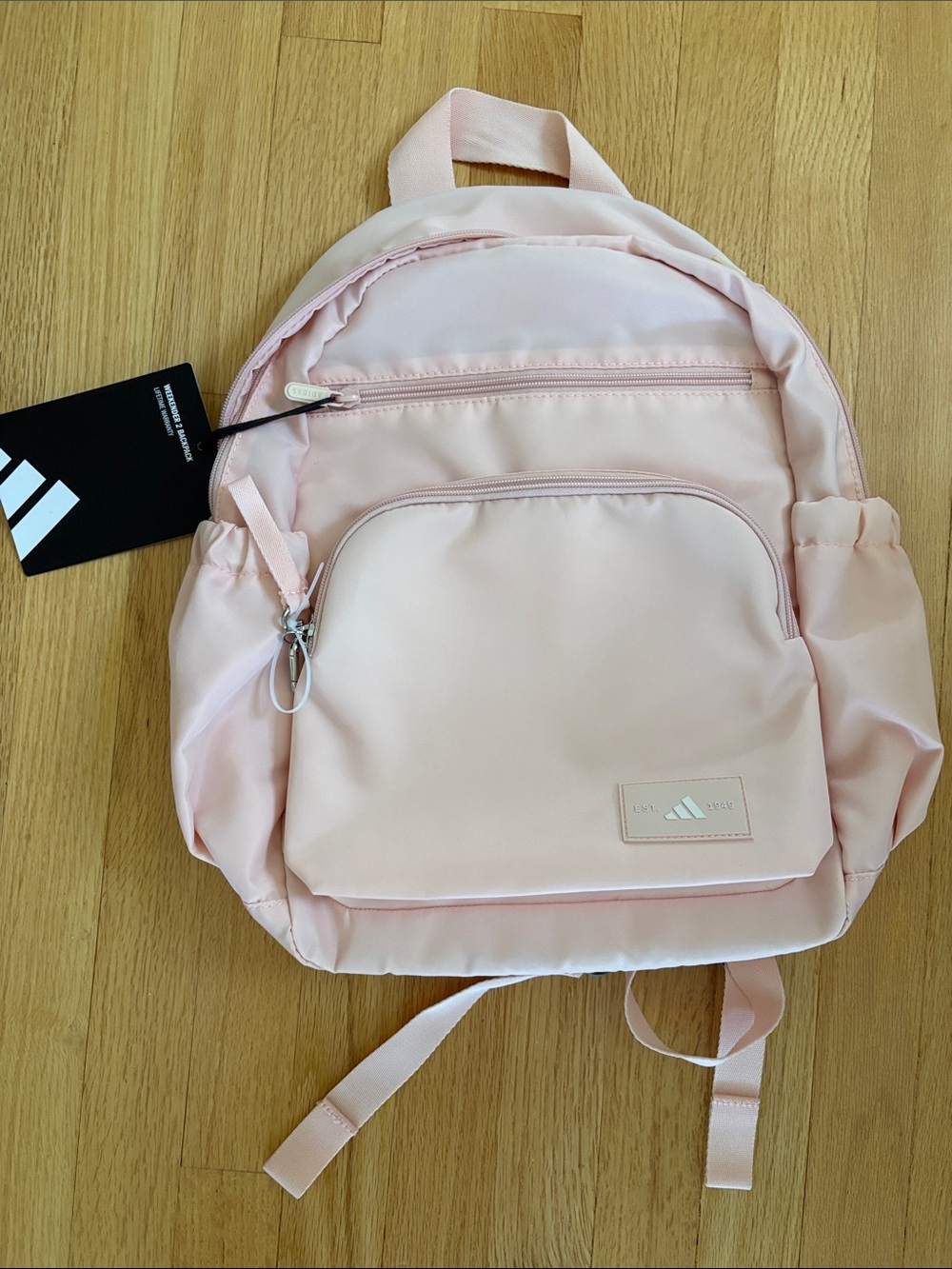 adidas Pastel Pink Mini Backpack